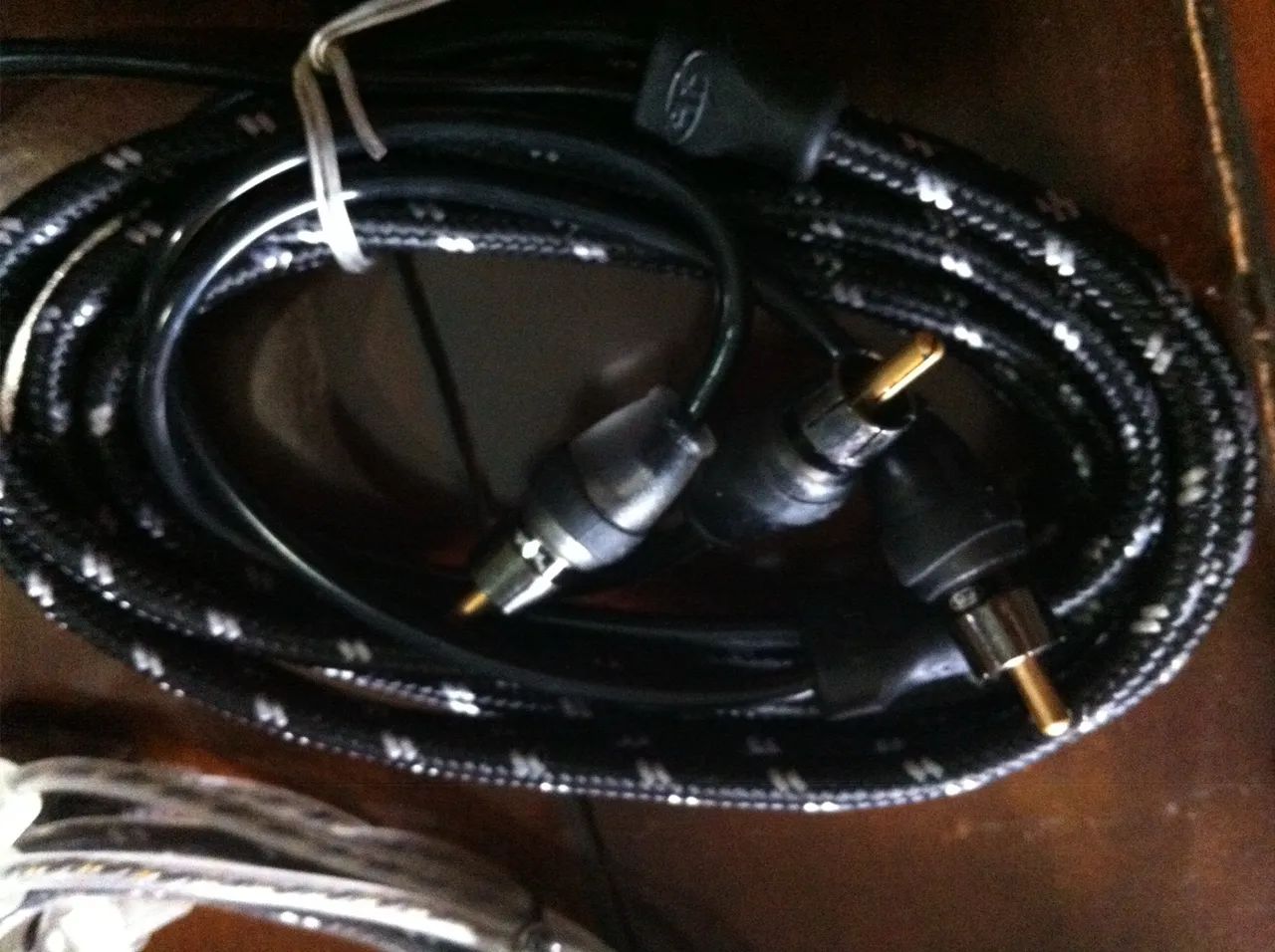 Cabo Rca Rockford Fosgate Premium áudio todos marca Rockford fosfate novos sem embalagem  - Foto 5