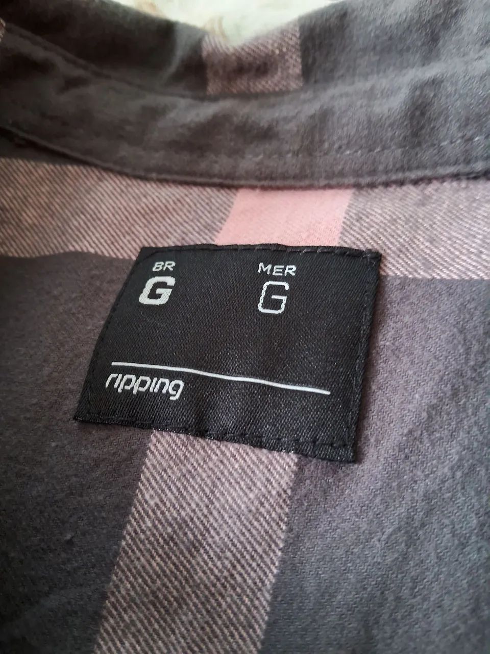 Camisa Xadrez Flanelada Ripping surf skate - Foto 5