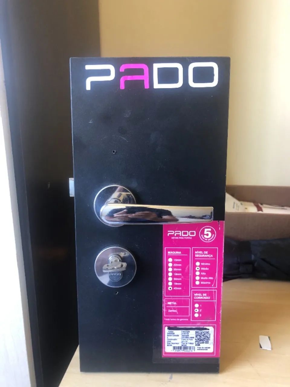 fechadura Pado concept roseta 401E CR