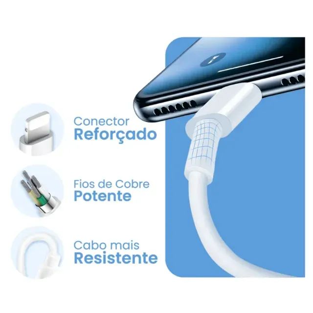 Carregador iphone turbo 20w - USB tipo C - Foto 2