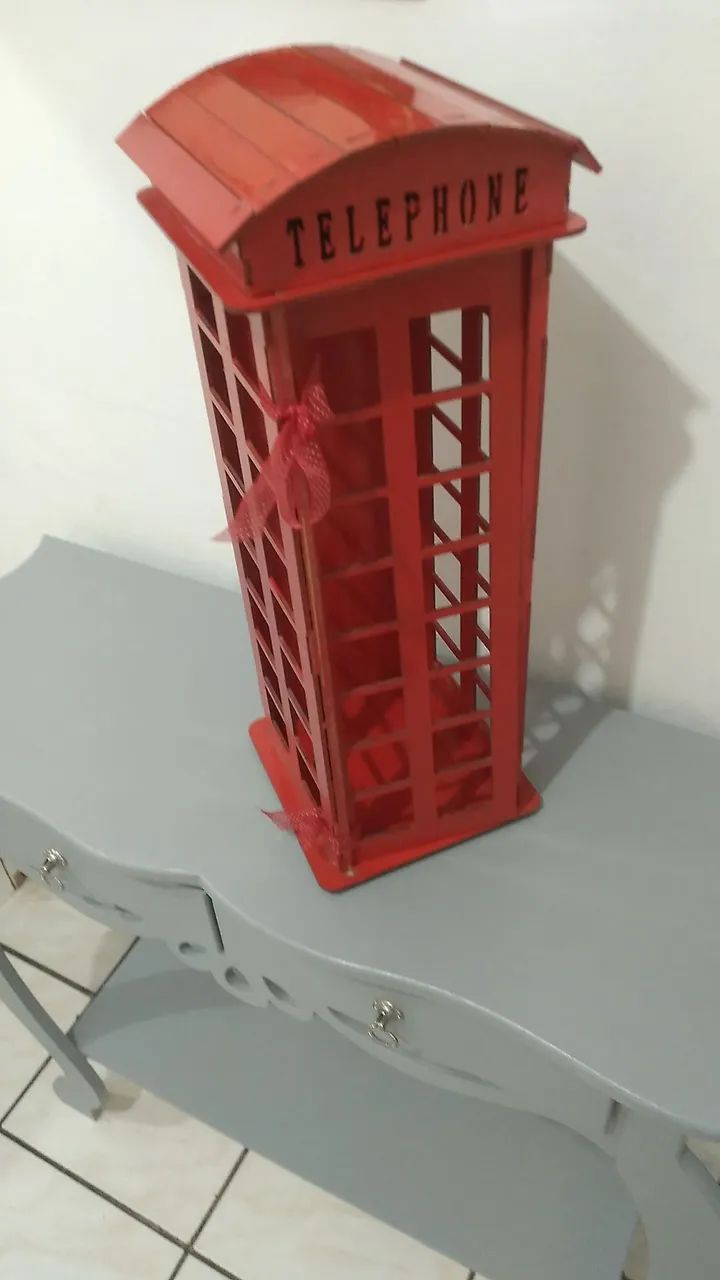 Aparador ótimo estado mais depósito decorativo de banheiro para papel - Foto 4