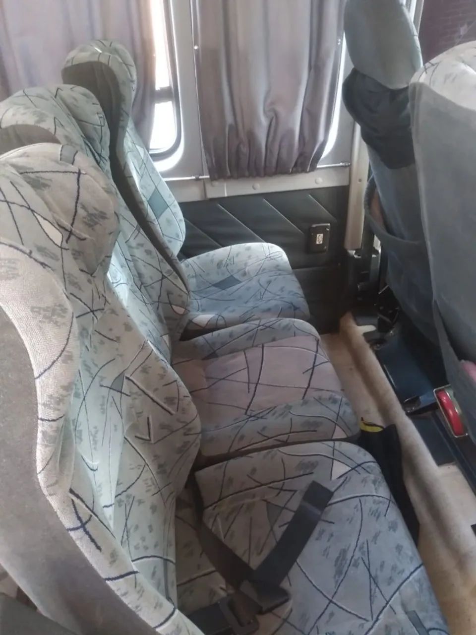 Banco de carro em tecido cinza - Foto 5