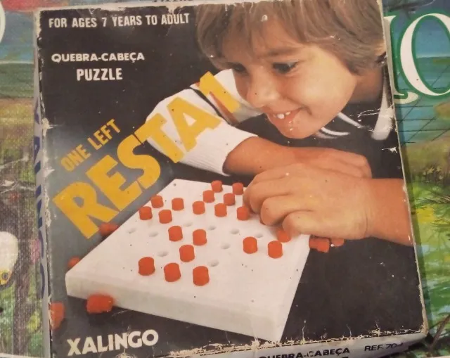 Jogo de tabuleiro Resta 1 Xalingo 1990