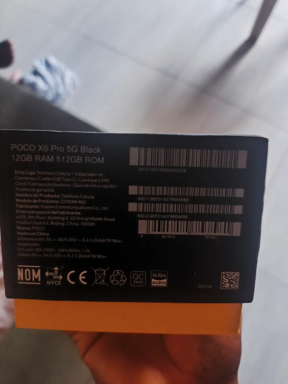 Poco X6 pró impecável