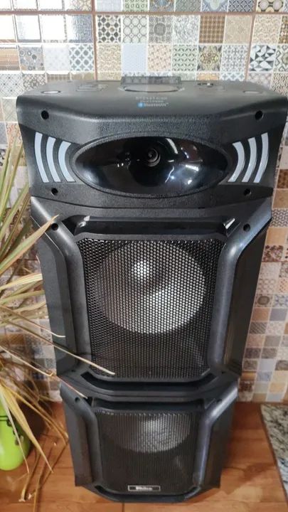 Caixa de Som Amplificada - Potente e de Alta Qualidade - Foto 2