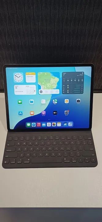 iPad Pro 12.9 com Smartkeyboard Original Troco