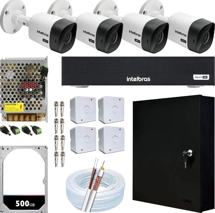 Kit Câmera CFTV Intelbras 