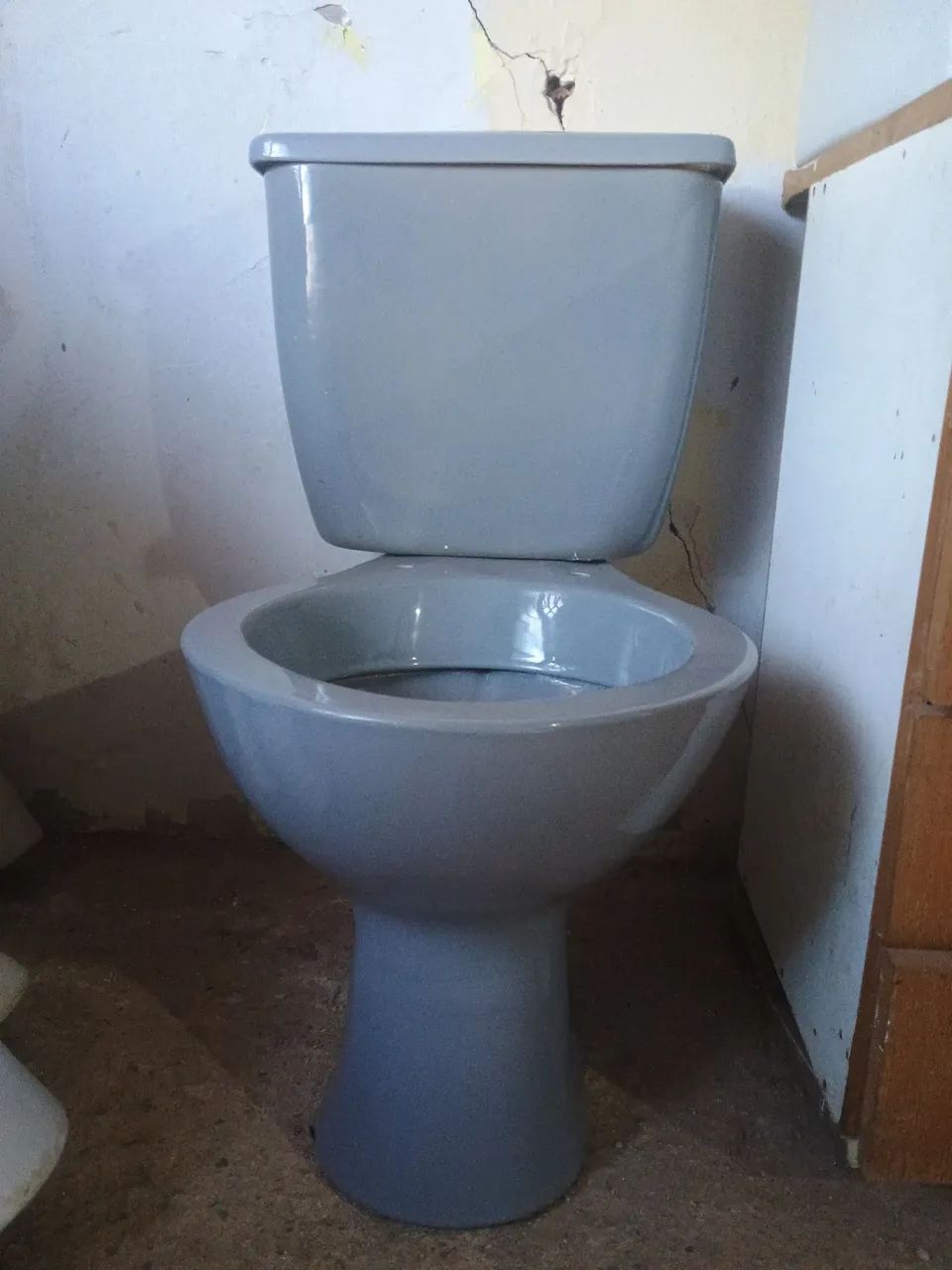Vaso Sanitário em Cerâmica Cinza