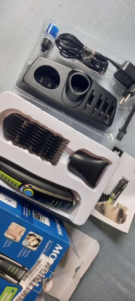 Vendo aparelho de pelos e barbas, na caixa, R$150 - Foto 3
