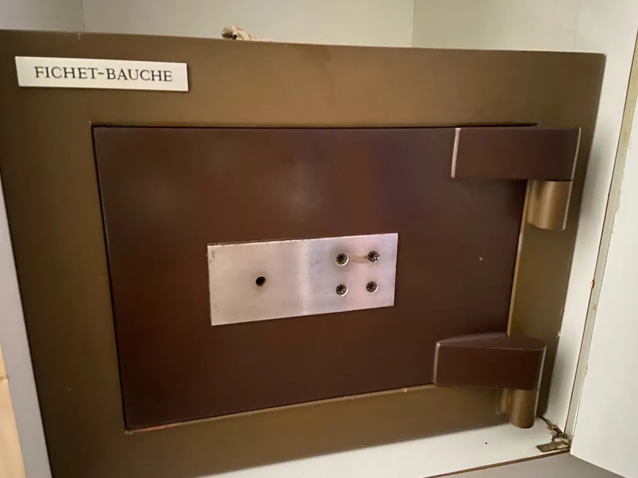 Cofre de alta segurança Fichet-Bauche 