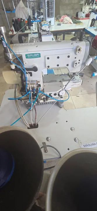 Máquina de Costura Refiladeira Siruba jd007 - Foto 3