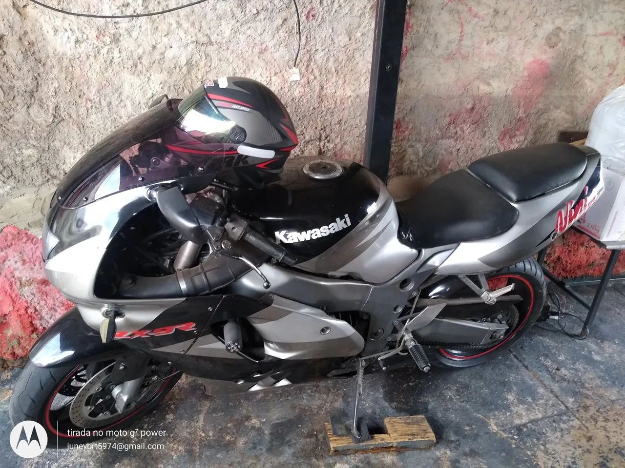 na※ Kawazaki ZX-9R 1996 | Anúncio do Armazém do Vovô