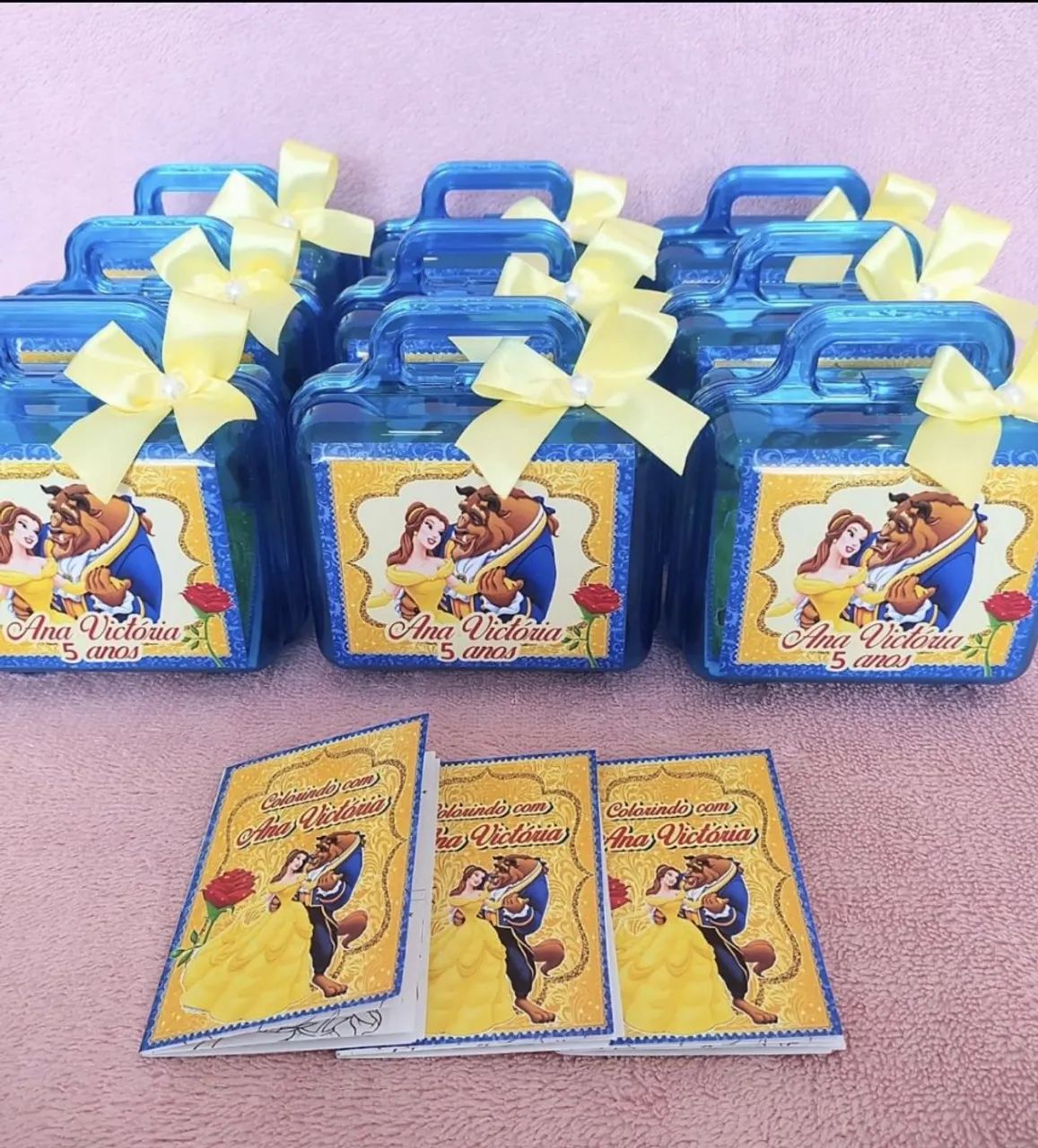 Lembrancinhas Personalizadas A Bela e a Fera - Foto 2