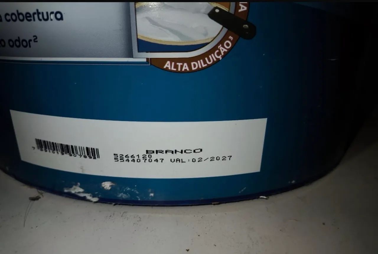 Tinta Acrílica Fosca Rende Muito Standard Interior e Exterior Branco 20 L Coral - Foto 3