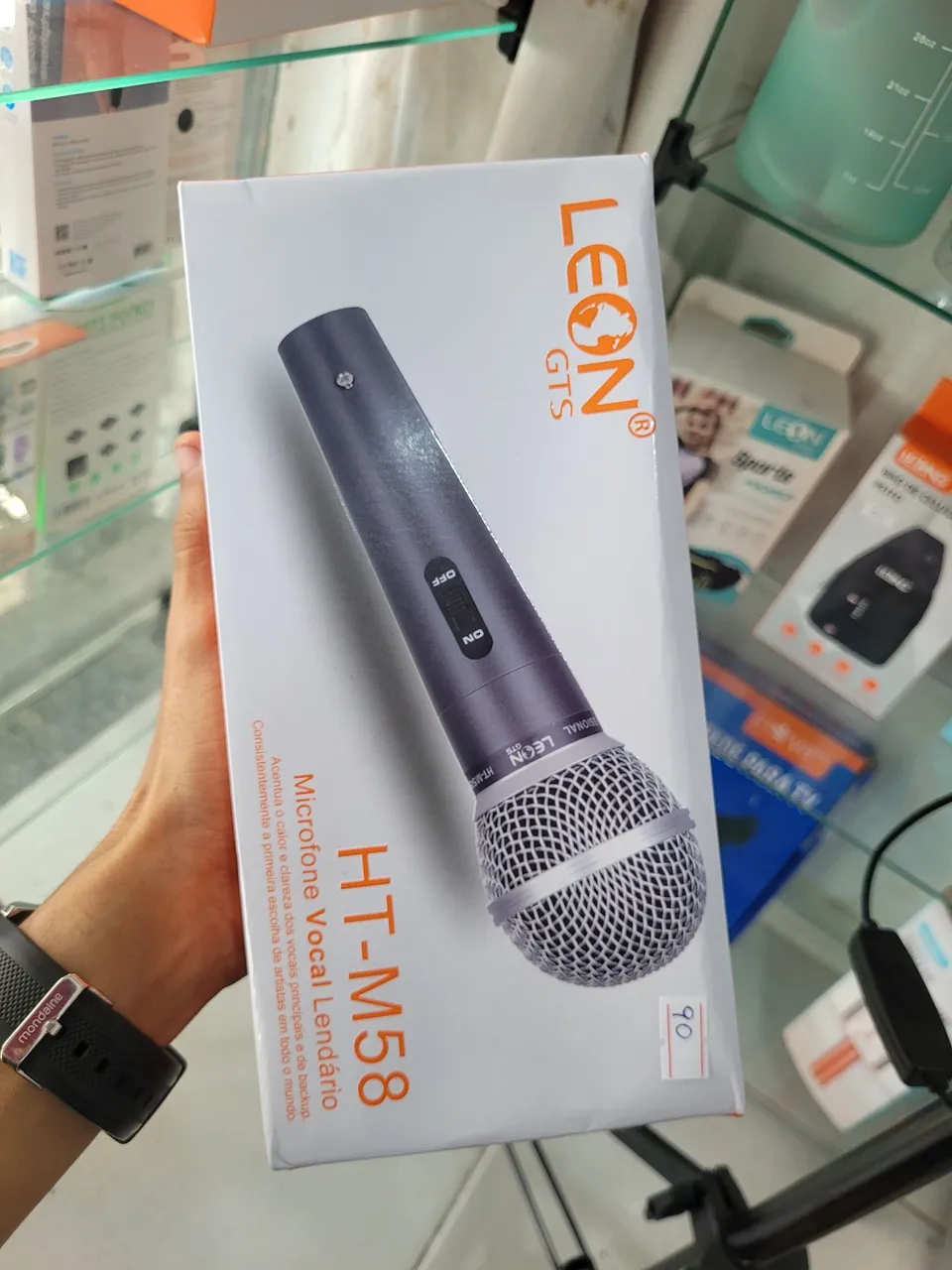 Microfone Vocal HT-M58 LEON GTS