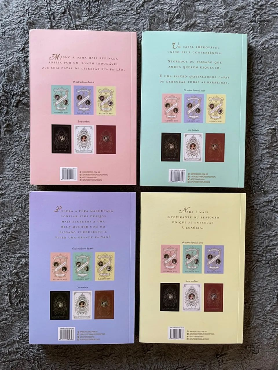 box a lenda dos quatro soldados de elizabeth hoyt - Livros e