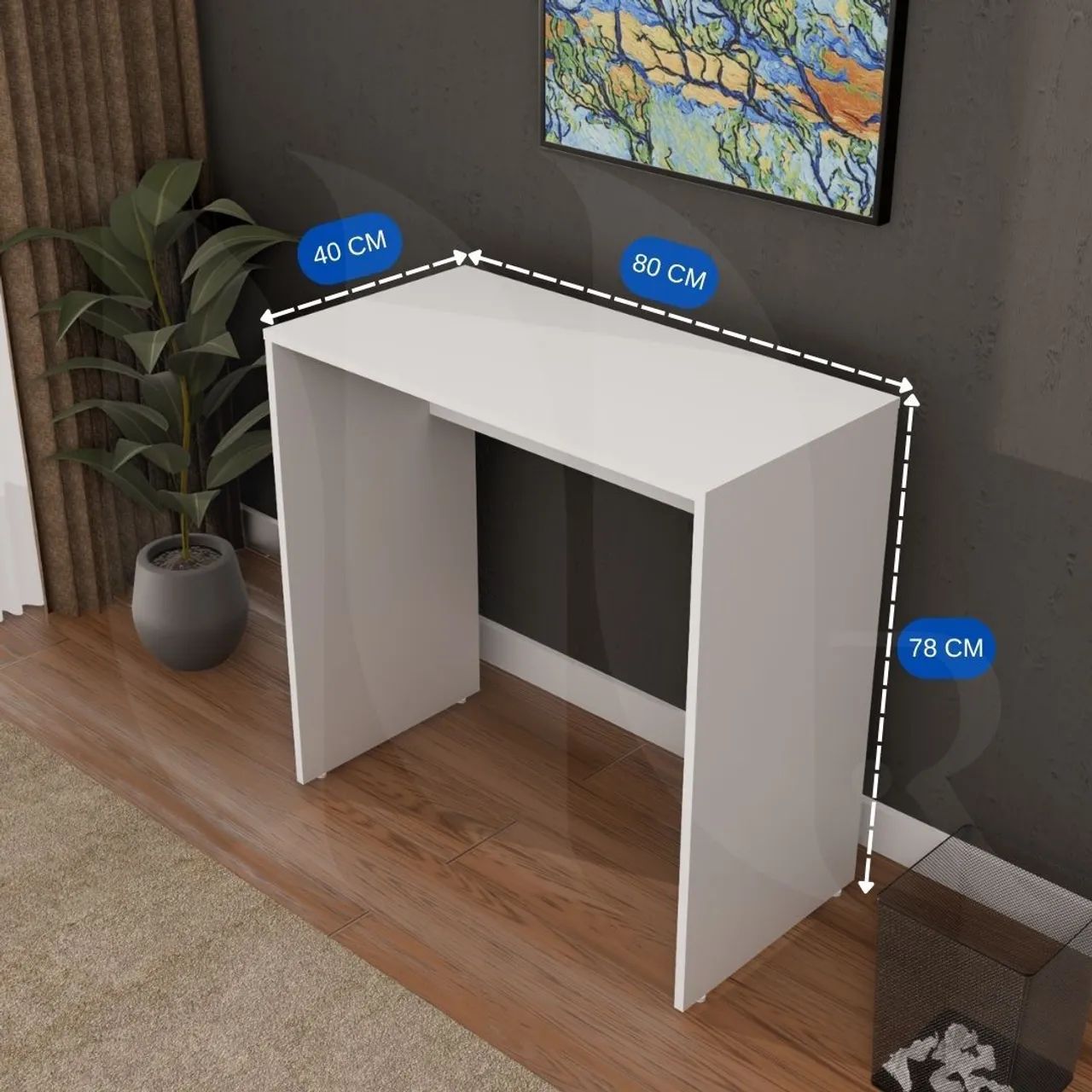 Escrivaninha 100%MDF Direto da Fabrica  - Foto 3