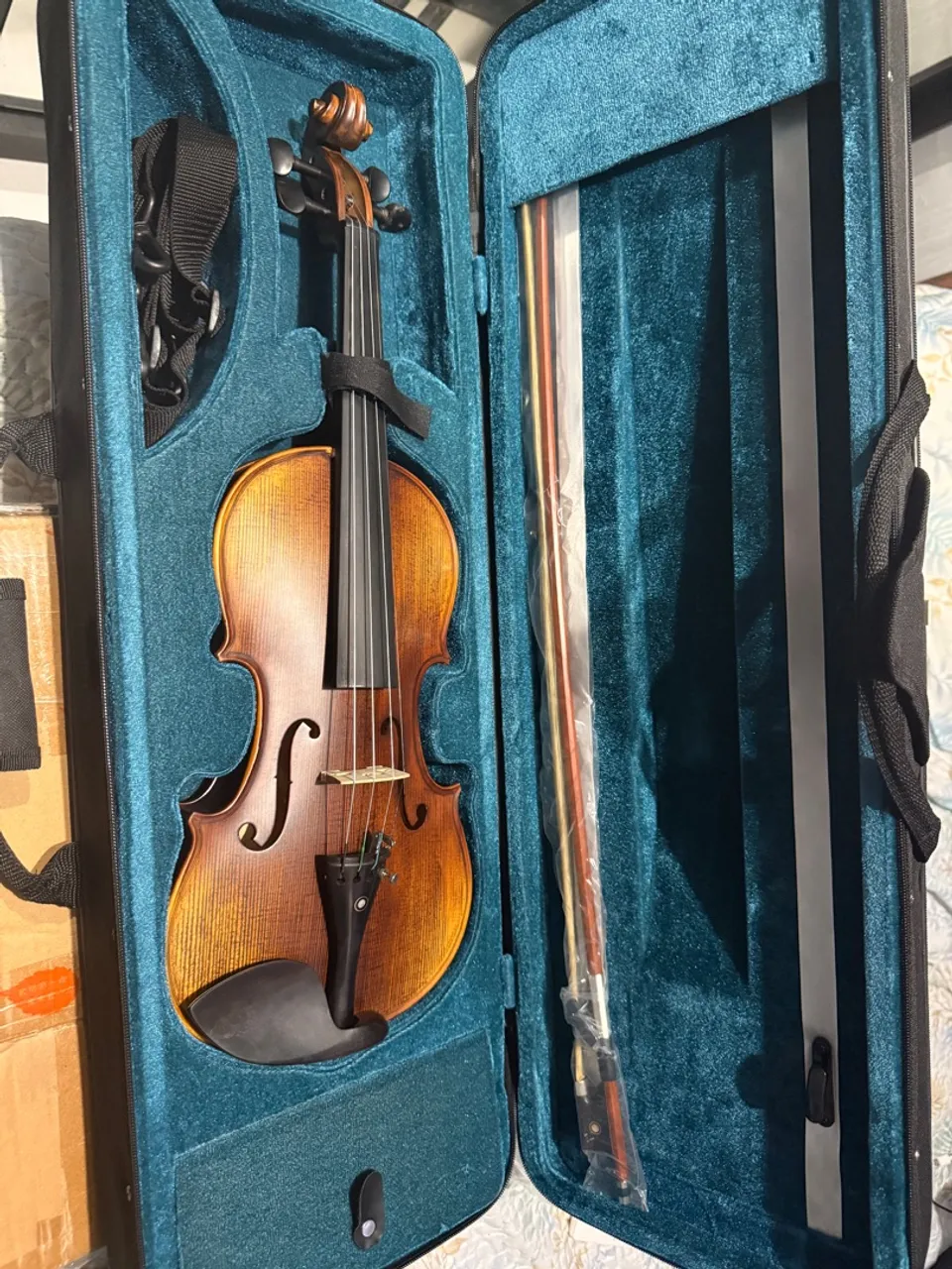 Violino Profissional Novo - Ótimo para iniciantes e intermediários profissionais