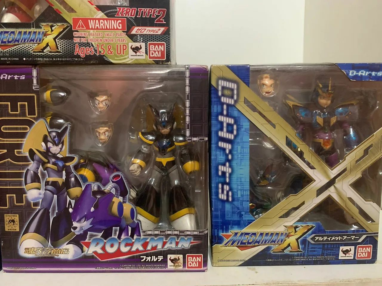 Coleção de Action Figures Mega Man D-Arts - Foto 3