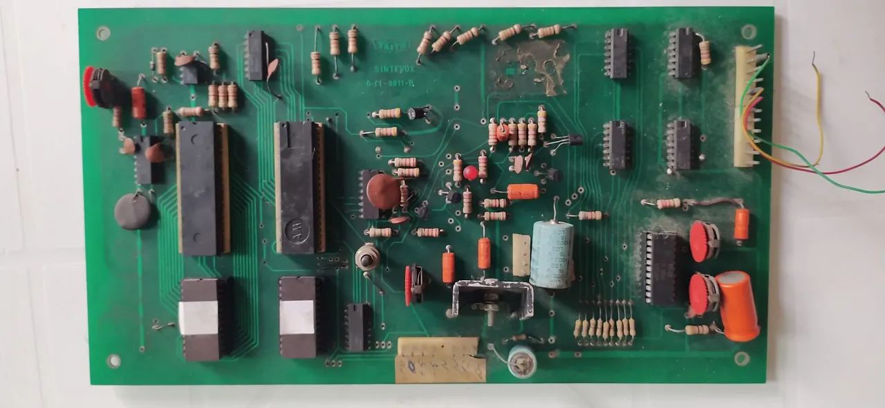 Placa SinteVox original das máquinas Taito fliperama  - Foto 2