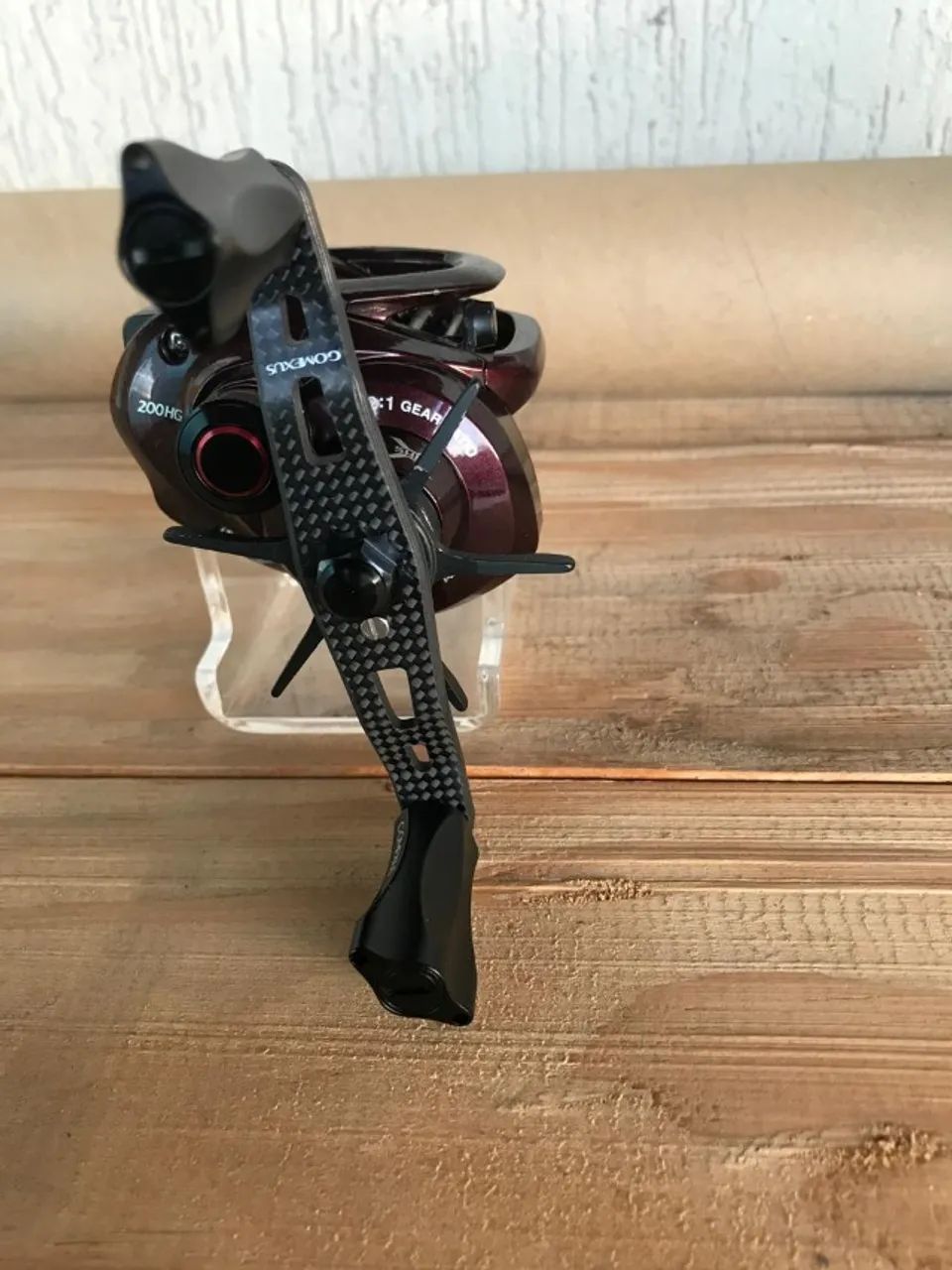 Carretilha Shimano Scorpion 200 Hg + Gomexus Manivela