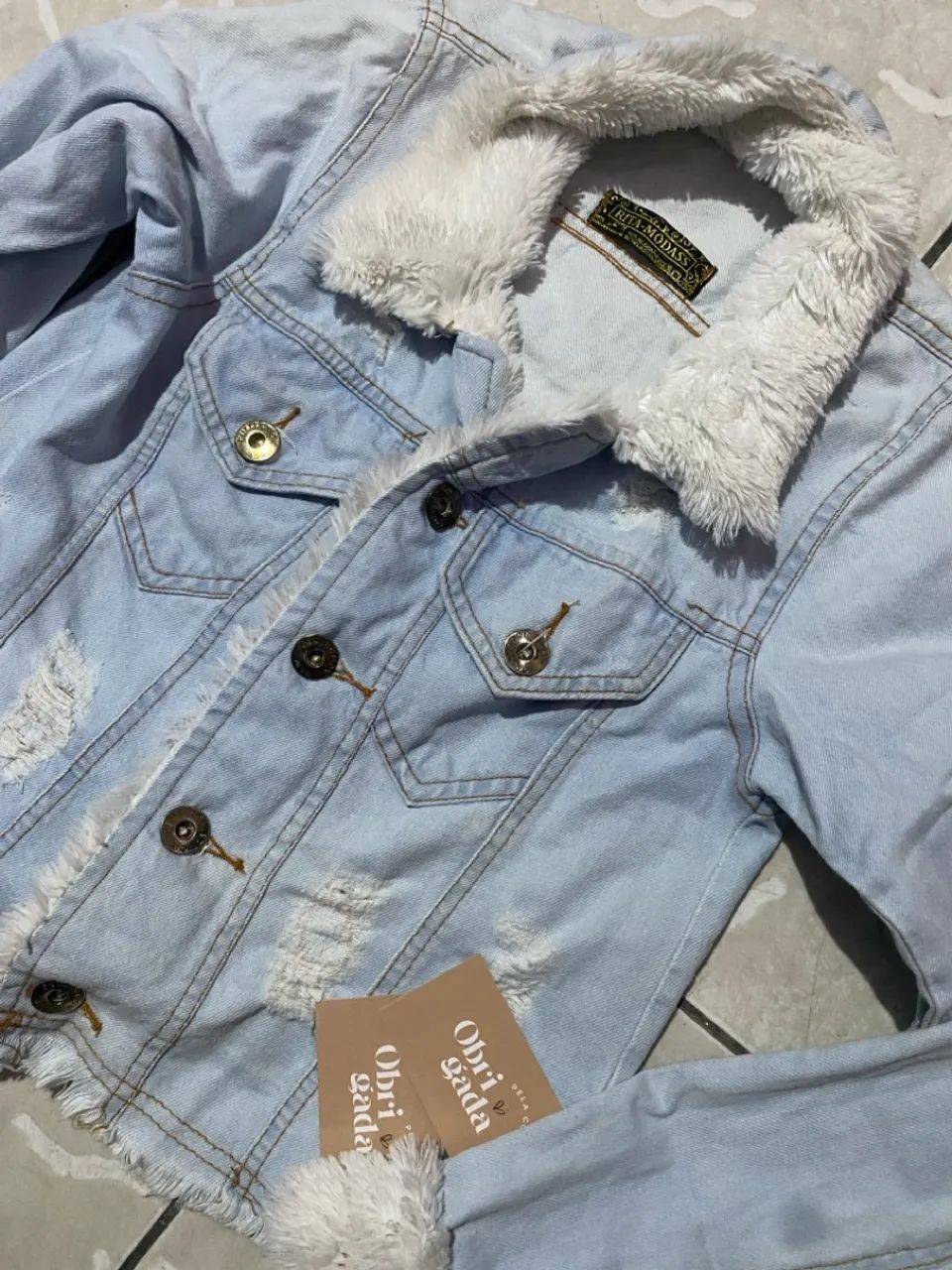 Jaqueta jeans - Foto 2