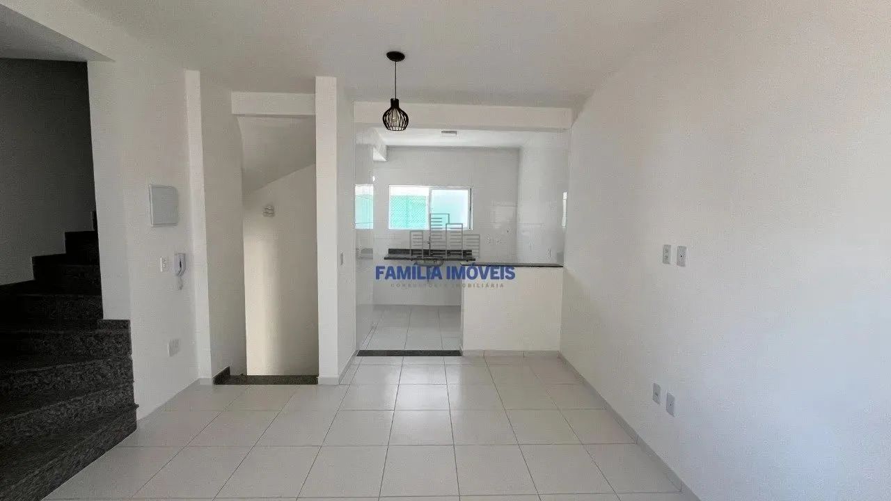 Sobrado novo à venda Santos Marapé 2 suítes quintal churrasqueira - Foto 3