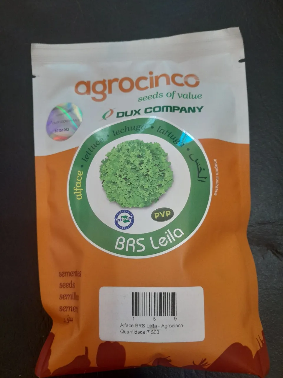 Sementes de Alface BRS Leila - Agrocinco