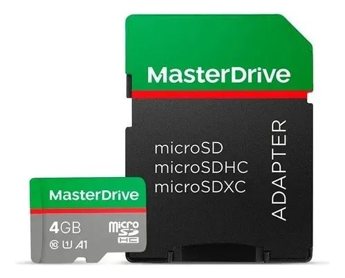 Cartao De Memoria 4gb Masterdrive Class 10 Microsd Original - Foto 3