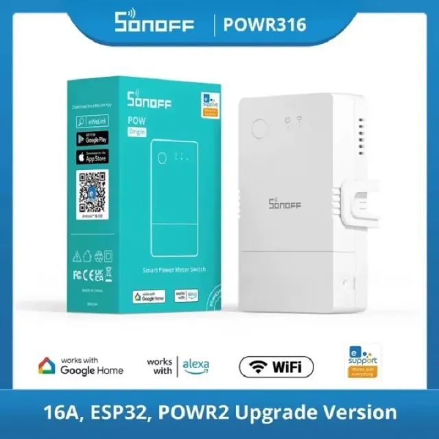 SONOFF POW 316 ELITE SEM VISOR