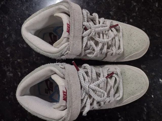 Tênis Nike SB Dunk Mid 4/20 Withe Widow 41 - Foto 2