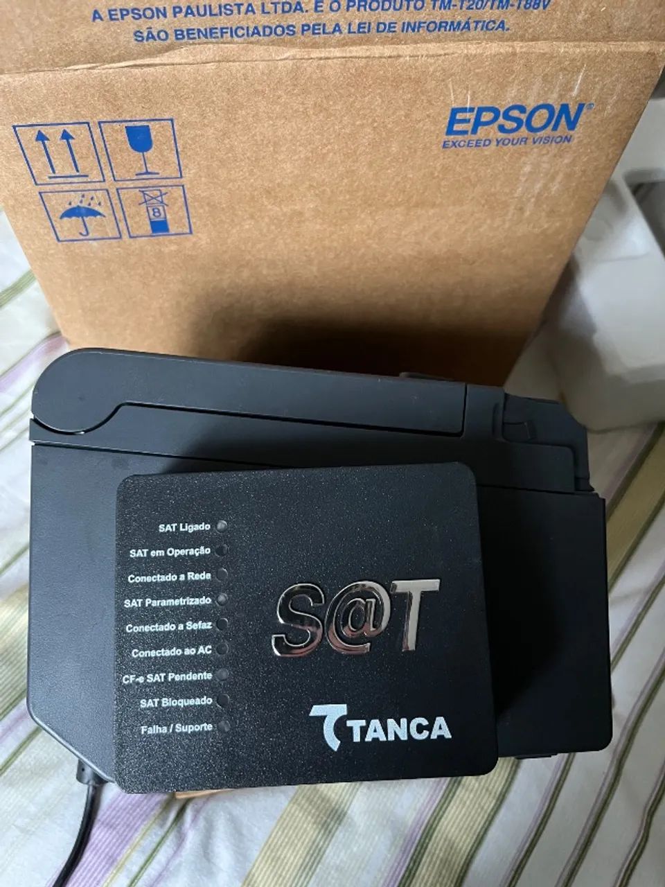 Combo: Impressora cupom fiscal Epson + Sat Tanca 
