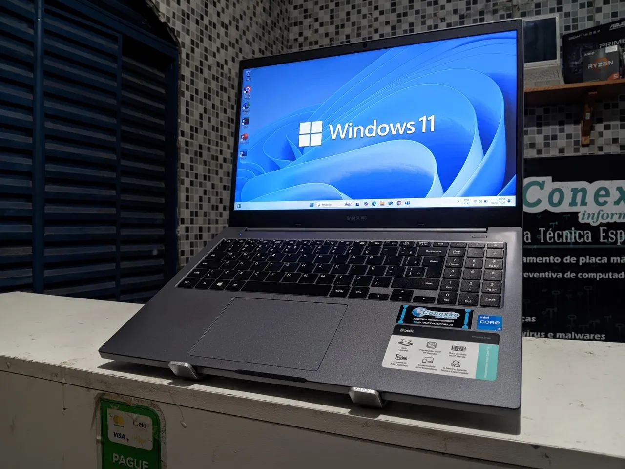Notebook Samsung book Core i5 11° geração DDR4 (A pronta entrega) - Foto 2