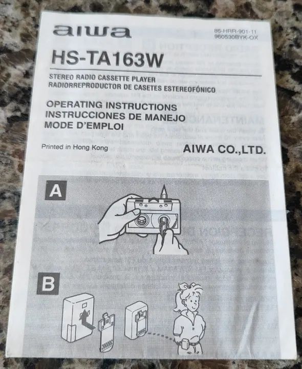 Walkman Aiwa HS-TA163W - Raridade - Foto 5