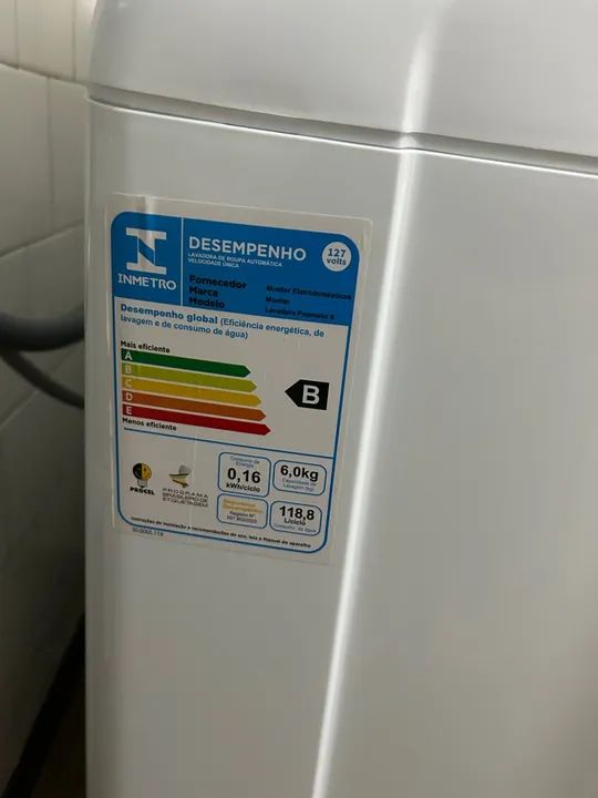 Máquina de Lavar Mueller 6kg - 110v/127v - Foto 4