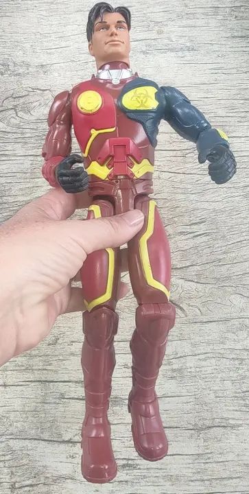 Boneco MaxSteel Turbo Missions 2009 Mattel -Usado