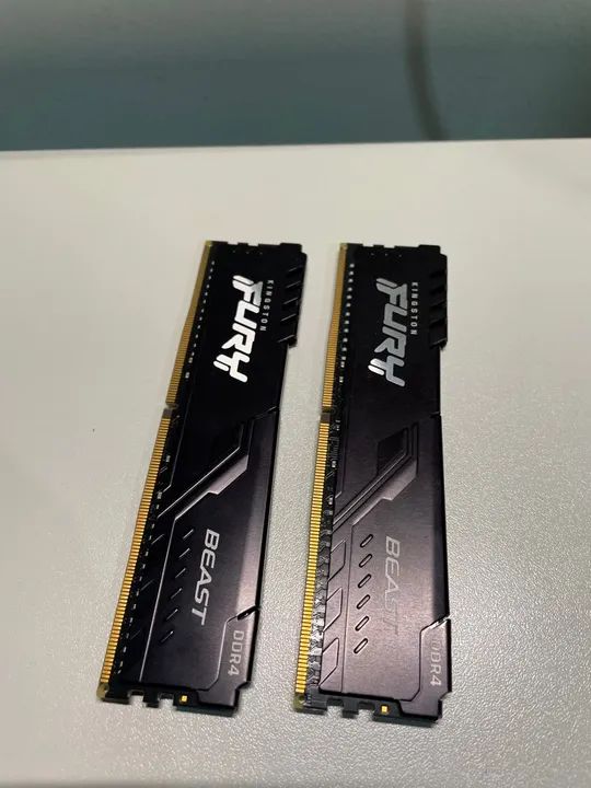 [APENAS RJ]RAM Kingston Fury Beast 64GB (2x32GB) 3600MHz DDR4