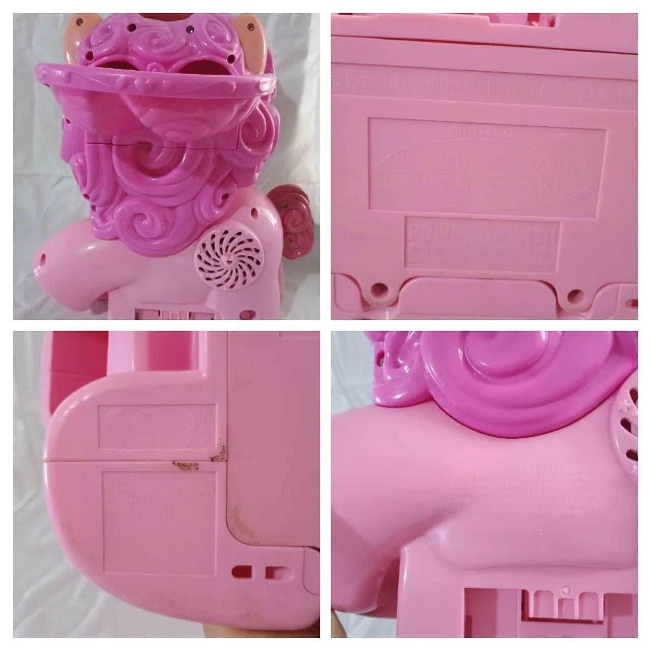 My litle poney pinkie pie grande 30 cm -  musical com bolinhas voadoras - funcionando  - Foto 5