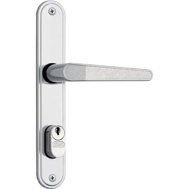 Fechadura Perfil Estreito 20mm Alavanca Inox Stam