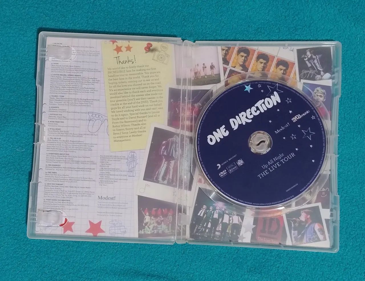 dvd up all night one direction usado  - Foto 2