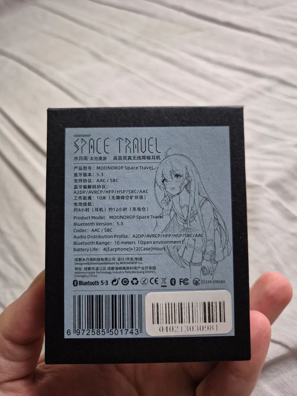Fones de Ouvido Moondrop Space Travel - TWS - Sem Fio - Foto 5