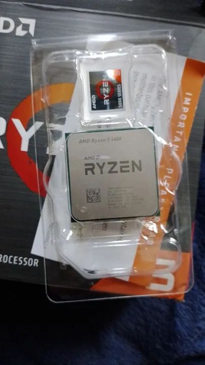 Processador AMD Ryzen 5 5600 vendo ou troco - Foto 2