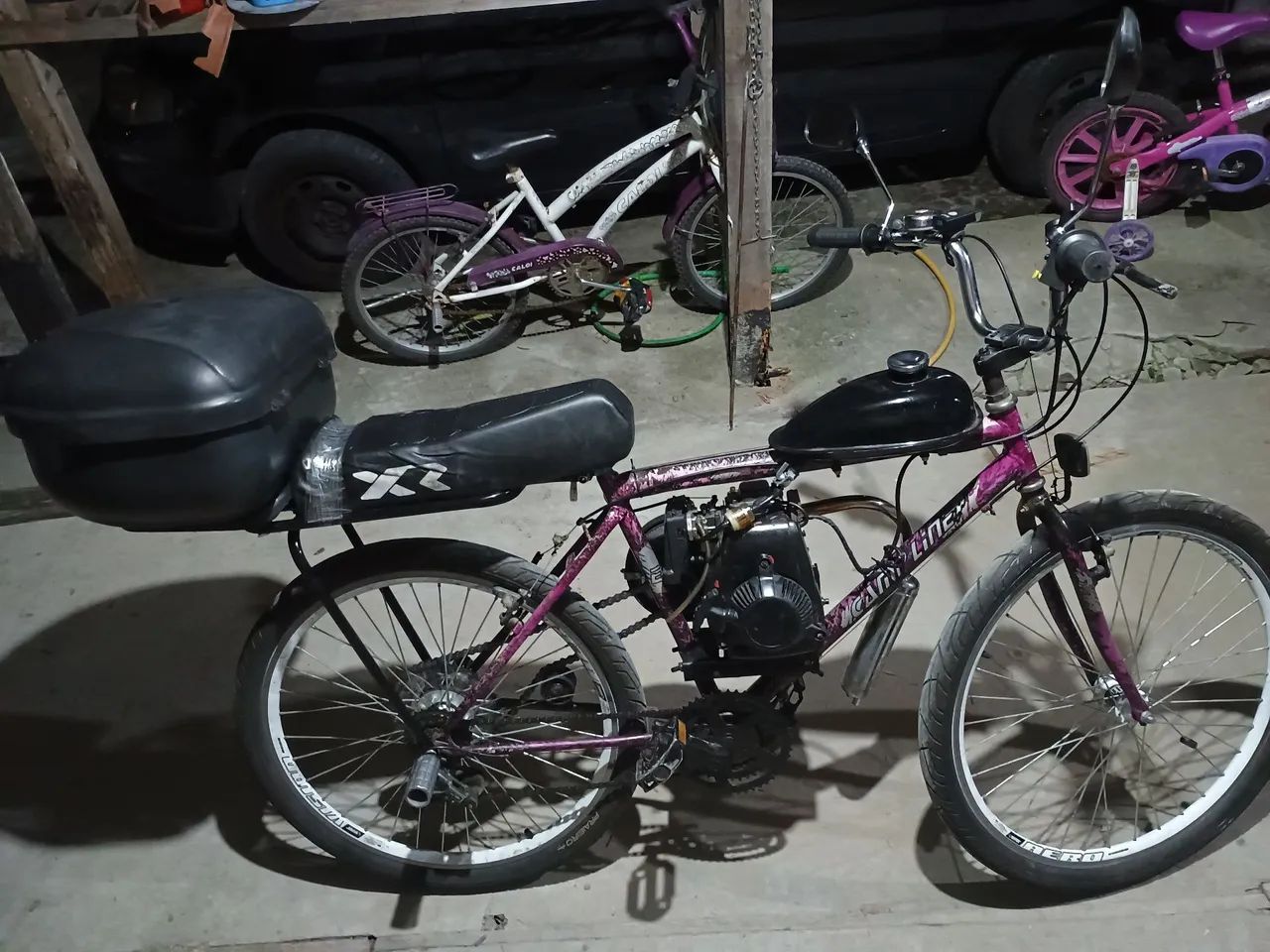 Bicicleta Motorizada Motor 4 Tempos 50cc top leia a descrição 