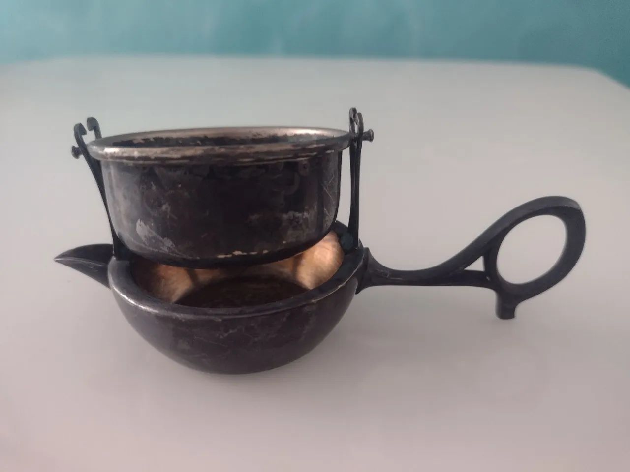 Antigo Filtro de Chá de Metal64306880812290121