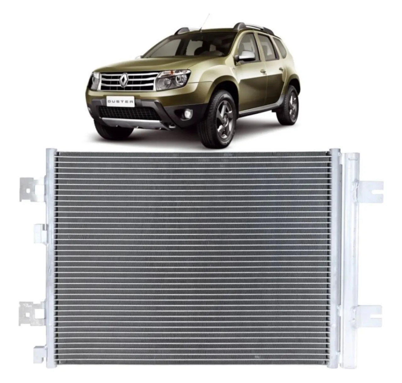 Condensador do ar condicionado Renault Duster