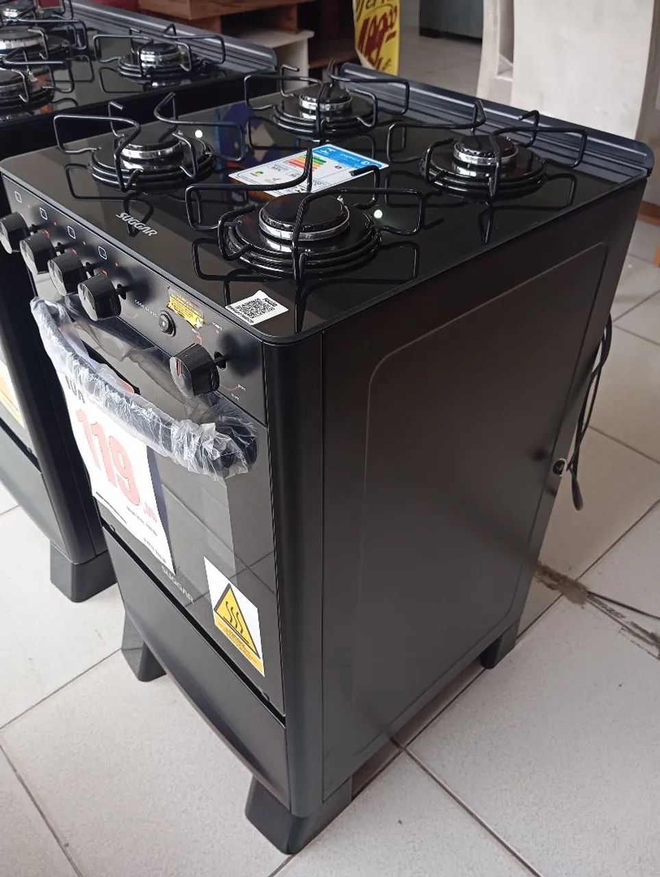 Fogão Suggar Neo Glass 4 Bocas - Foto 4