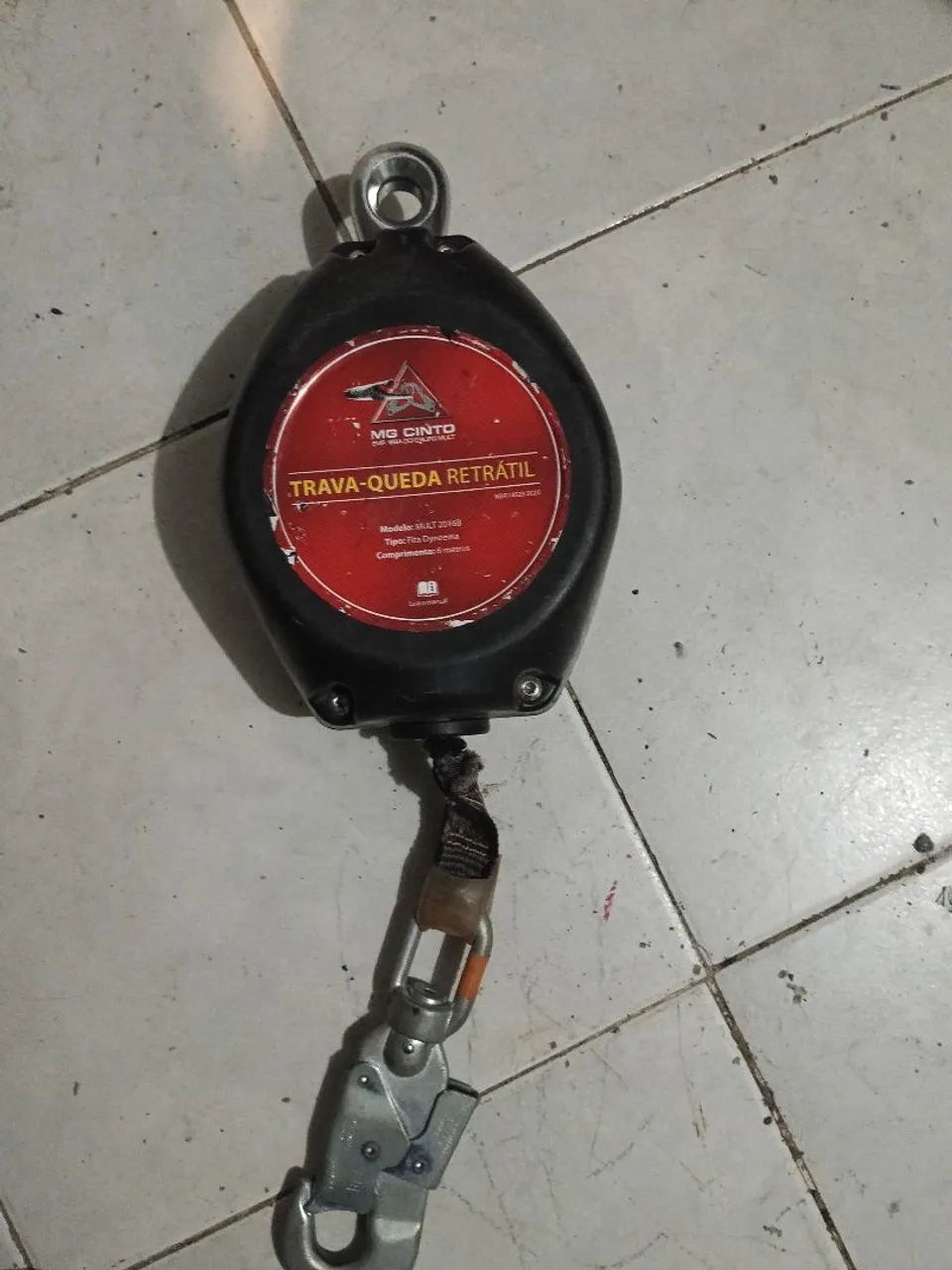 Trava quedas retrátil EPI  - Foto 4