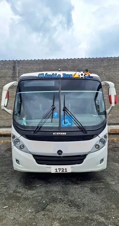Ônibus Rodoviário executivo sem ar M.Benz 1721 Caio Solar 48 lugares 