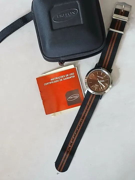 Relógio Unisex Analógico Quartzo Triton<br>