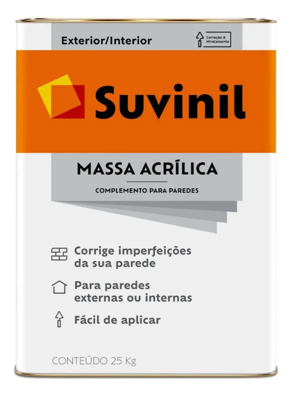 MASSA ACRÍLICA SUVINIL 25kg - R$130 cada - ENTREGO EM BOA VISTA!